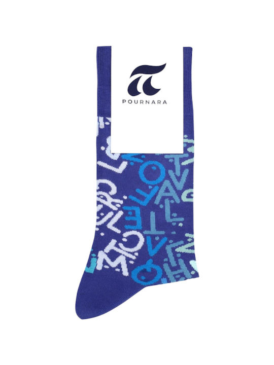 Pournara Socks BLUE