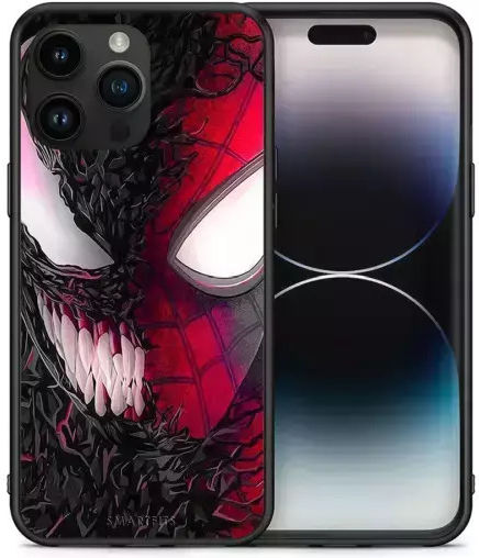 Smartfits Spiderman Venom Back Cover Πολύχρωμο (iPhone 14 Pro)