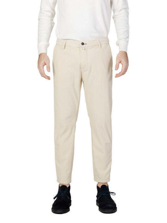 Borghese Men's Trousers Beige