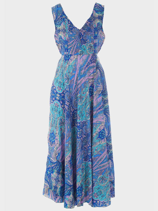 G Secret Γυναικείο Φόρεμα Παραλίας Μπλε