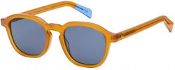 Urban Owl Sunglasses Orange with Acetate Frame & Blue Lens Urban Owl Sunglasses Orange with Acetate Frame & Blue Lens