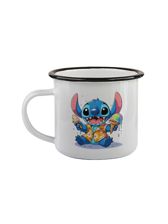 Koupakoupa Mug Enamel White 360ml