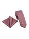 Men's Tie in Burgundy Color