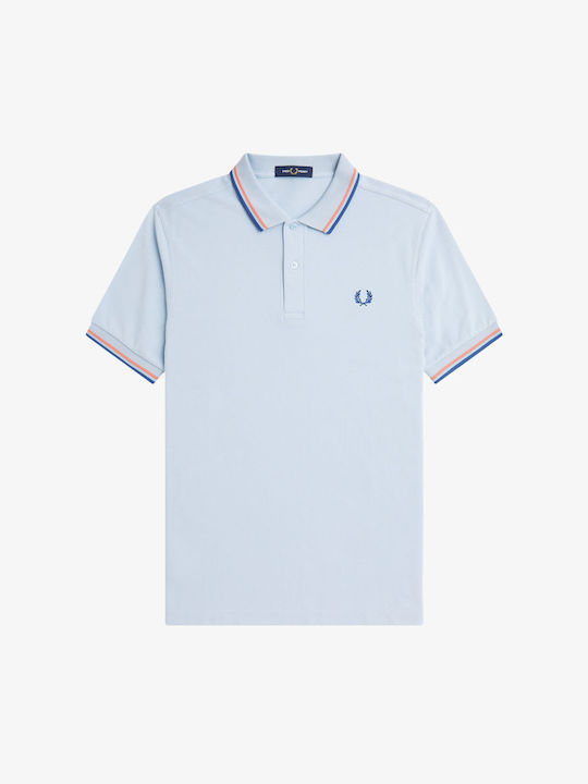 Fred Perry Shirt Herren Shirt Polo Light Smoke ...