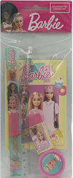 Barbie Schulset + Notizbuch