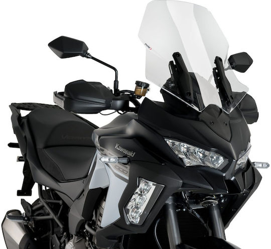 Puig Motorcycle Windshield & Windscreen Transparent Visor for Kawasaki Versys 1000 3640W