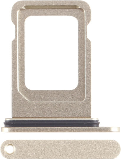 Υποδοχή Κάρτας Sim Κίτρινο για Iphone 15 Plus