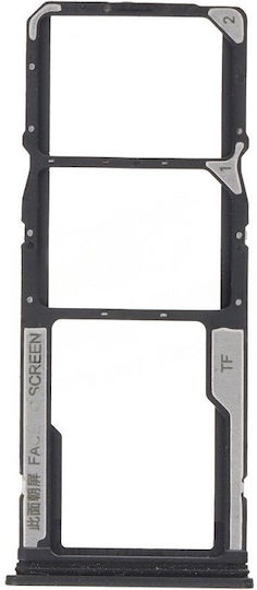 Slot Card Sim Negru pentru Xiaomi Redmi 12 / 12c