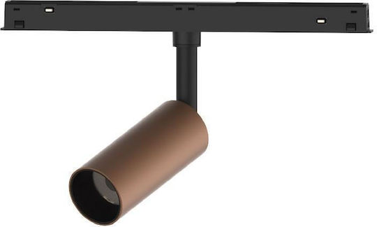 VK Lighting Einzel LED Warmes Weiß Spot in Bronze Farbe