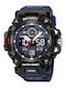 Skmei 2226 Analog/Digital Men's Watch 54mm Battery with Rubber Strap Blue
