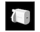 Devia Wall Adapter with USB-C port 20W Power Delivery in White Colour (UK Charging Plug)