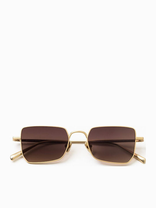 Common Sense Unisex Sunglasses with Rose Gold M...