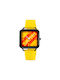 Skmei Uhr Batterie mit Kautschukarmband Yellow