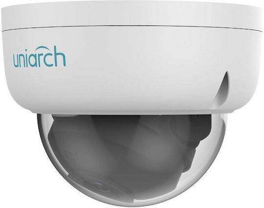 Uniarch IPC-D124-PF28K IP Κάμερα Παρακολούθησης Full HD+ 4MP Αδιάβροχη με Φακό 2.8mm