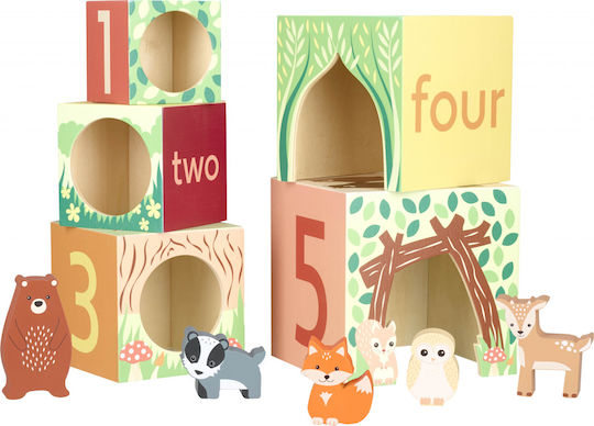 Orange Tree Toys Παιχνίδι Στοίβαξης από Ξύλο για 18+ Μηνών