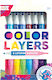 Double Color Layers Markers Set 8