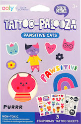 Ooly Pawsitive Cats Παιδικά Τατουάζ