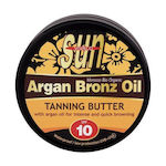 Vivaco Sun Argan Bronz Tanning Butter Αντηλιακό Λάδι για το Σώμα SPF10 200ml