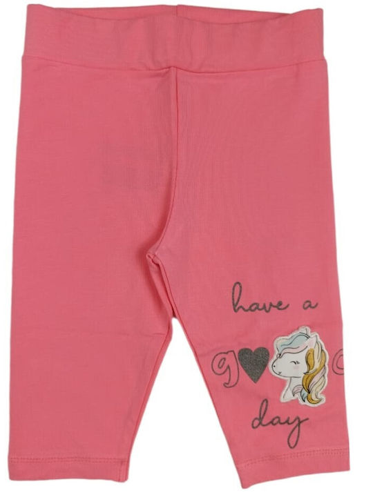 Trendy Shop Kids Capri Legging Pink