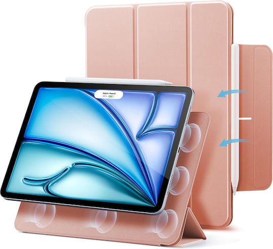 ESR Rebound Flip Cover Rose Gold for iPad Air 13" 2024/2025/2026