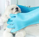 Animal Handschuh Hunde zur Fellreinigung Blau