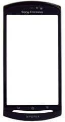 Sony Μεσαίο Πλαίσιο Μπλε για Sony Ericsson Xperia Neo(V)