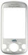 Sony Μεσαίο Πλαίσιο Ασημί για Sony Ericsson Zylo