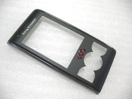 Sony Μεσαίο Πλαίσιο Μαύρο για Sony Ericsson W595