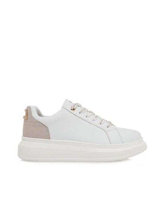 Renato Garini Femei Sneakers White-beige