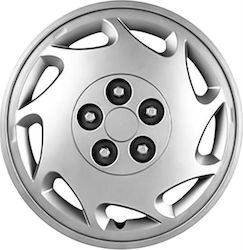 Autoline Τάσια 14" F 4τμχ Ασημί 9990000017645