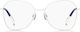 Tommy Hilfiger Metalic Rame Ochelari Fluture Al...