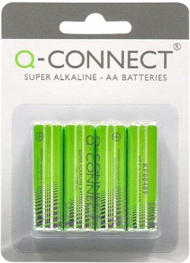 Q-Connect Μπαταρίες Λιθίου AA 1.5V Μιας Χρήσης (High Performance) 4τμχ