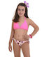 MiandMi Kinder Badeanzug Bikini Rosa