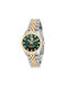 U.S. Polo Assn. Azure Damen Uhr mit Silber Metallarmband
