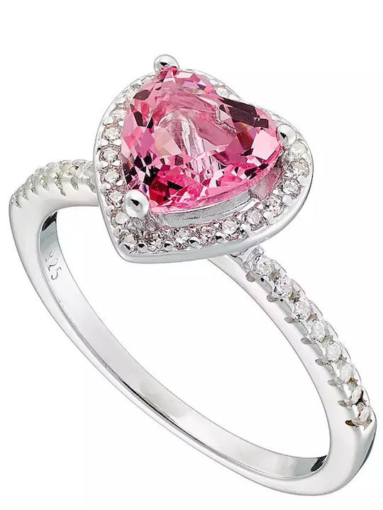 Oxzen Ring with Zircon made of Silver