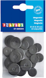 Playbox Rund Set von Magneten 24pcs