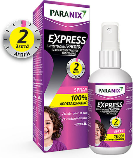 Paranix Lice Treatment Comb Spray for Kids 95ml
