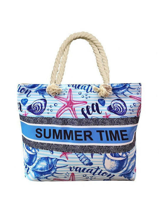 Summertiempo Strandtasche Blau