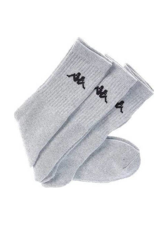 Kappa 2956900001/GREY Тенис Чорапи Сив 3 чифта