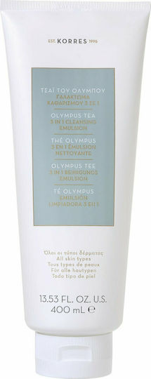 Korres Olympus Tea Γαλάκτωμα Καθαρισμού Προσώπου 400ml