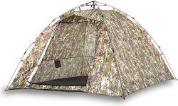vidaXL Fishing Tent Green for 4 People 262x254x...