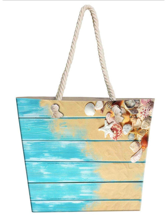 Dimcol Fabric Beach Bag Waterproof Multicolour