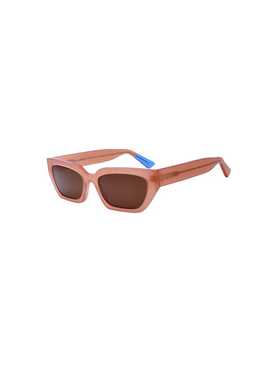 Urban Owl Women's Sunglasses with Orange Plastic Frame and Orange Lens CARA-C5