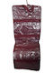 Necessaire in Burgundisch Farbe 29cm
