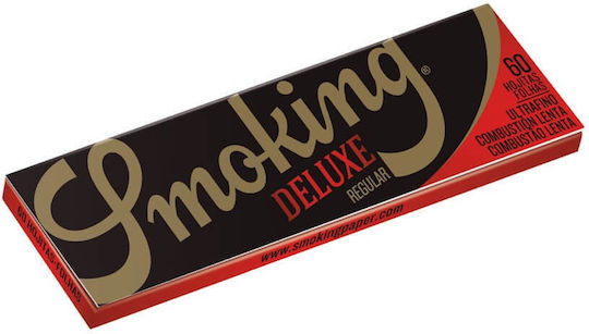 Smoking Regular Deluxe Zigarettenpapier 60 Blätter 1Stück
