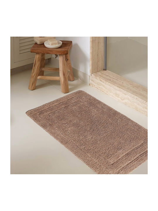 Melinen Bath Mat Cotton 20003544 Beige 50x80cm