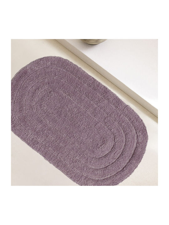 Melinen Bath Mat Cotton 20003558 Ash 50x80cm