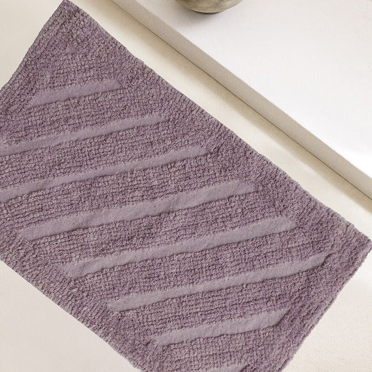 Melinen Bath Mat Cotton 20003564 Ash 40x60cm