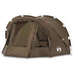 vidaXL Cort Camping Verde pentru 4 Persoane 298x236x152cm