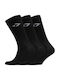 Converse Ανδρικές Κάλτσες Black 3Pack